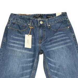 Nexst Collection Mens Blue Cloud Wash Jean Denim Pants Sizes NEW